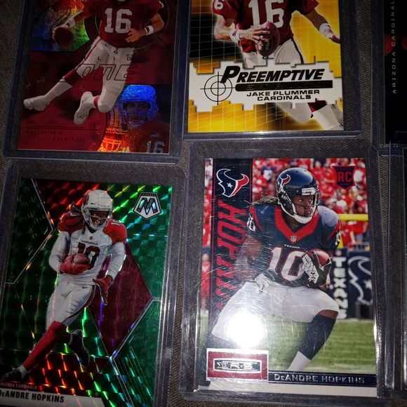 Panini Toys Cardinala 8 Card Nfl Sports Cards Lotmurrayhopkins And